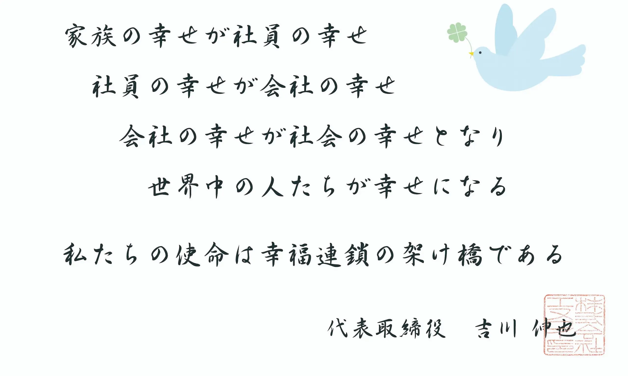 Message from CEO